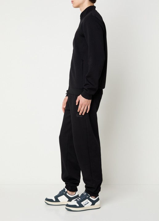 Armani Trainingspak met logoprint - voorkant 4 zwart