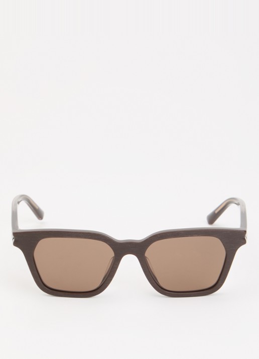 Armani Wayfarer zonnebril AR8251U - detail 2 bruin