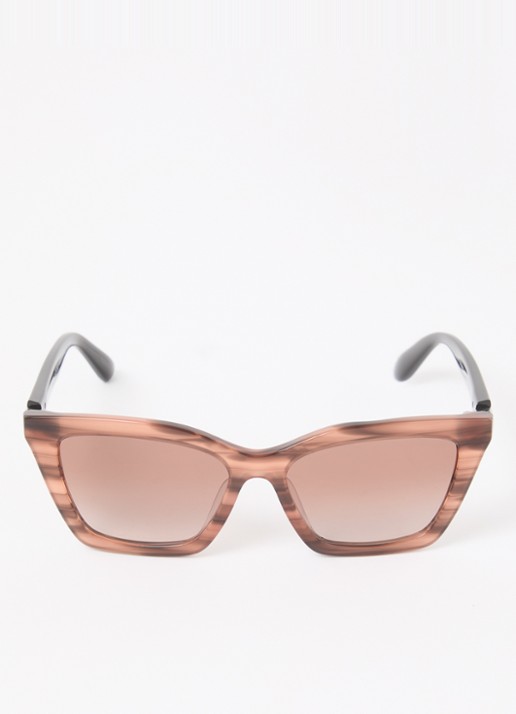 Armani Wayfarer zonnebril EA4250U - detail 2 bruin