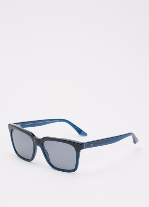 Armani Wayfarer zonnebril EA4260 - voorkant donkerblauw