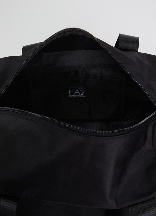 Armani Weekendtas met logo - detail zwart