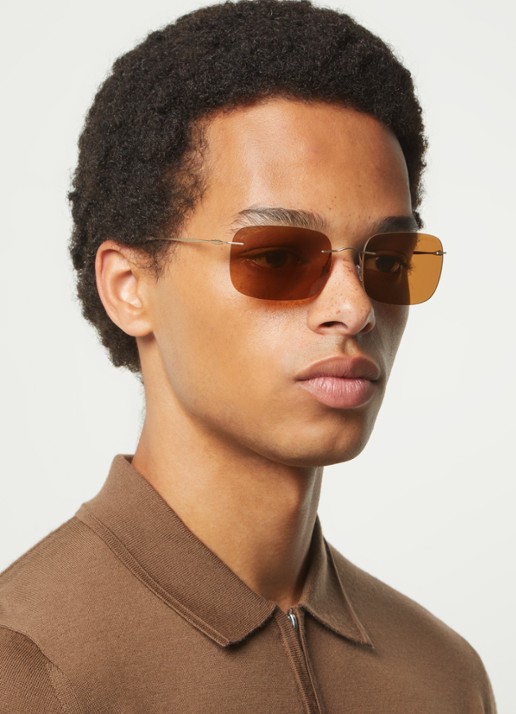Armani Zonnebril AR1512M - voorkant 2 goud