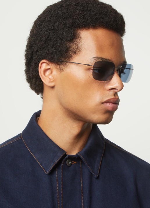 Armani Zonnebril AR1512M - voorkant 2 donkergrijs