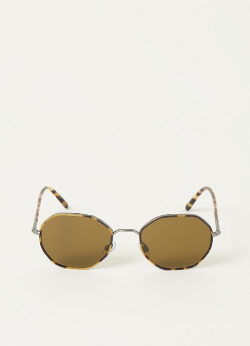 Armani Zonnebril AR6112J - voorkant 4 donkerbruin