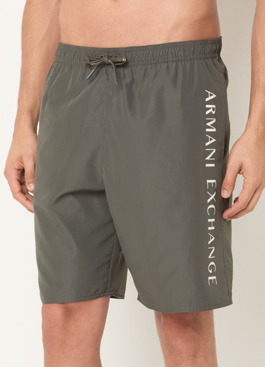 Armani Zwemshort met logo en steekzakken