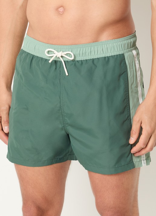 Armani Zwemshorts met logo en steekzakken