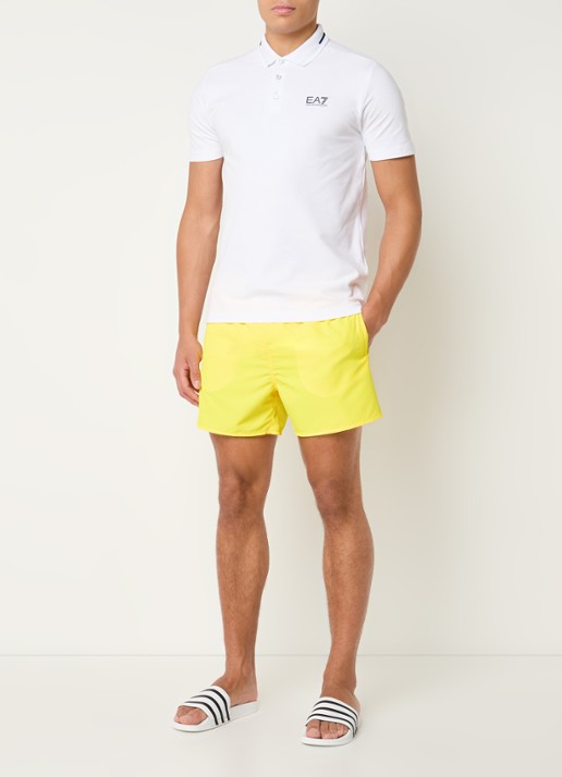 Armani Zwemshorts met steekzakken - voorkant 4 citroengeel