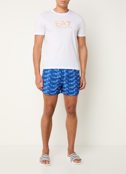Armani Zwemshorts met steekzakken - voorkant 4 turquoise