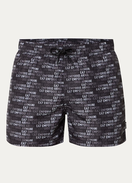 Armani Zwemshorts met steekzakken - voorkant 3 zwart