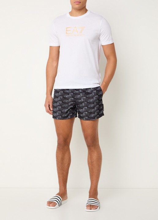 Armani Zwemshorts met steekzakken - voorkant 4 zwart