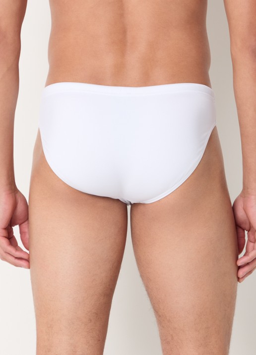 Armani Zwemslip met logo - achterkant 4 wit