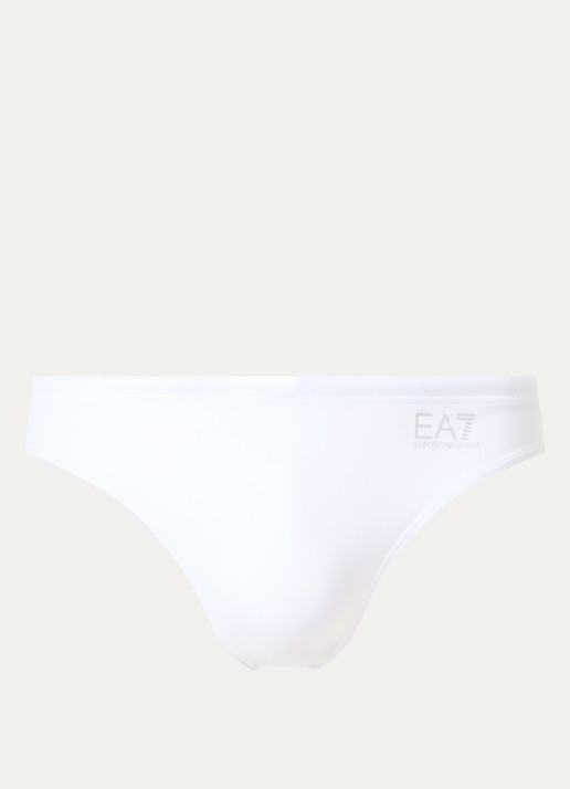 Armani Zwemslip met logo - voorkant wit