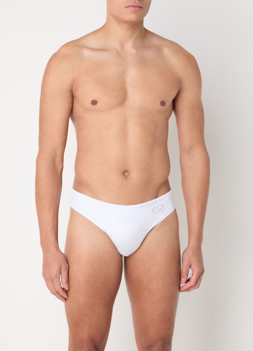 Armani Zwemslip met logo - voorkant 2 wit
