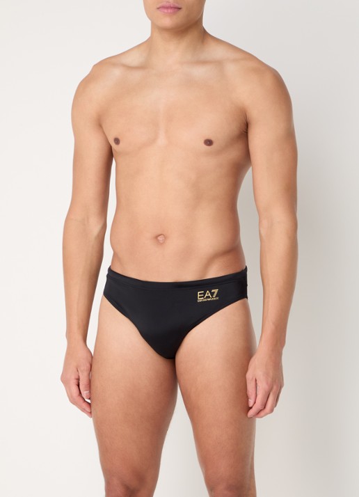 Armani Zwemslip met logo - voorkant 2 zwart