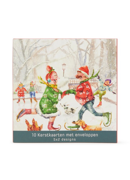 Art Group Goede Doelen kerstkaart - 2 designs - set van 10 inclusief enveloppen