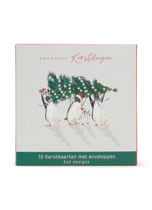 Art Group Goede Doelen kerstkaart - 2 designs - set van 10 inclusief enveloppen