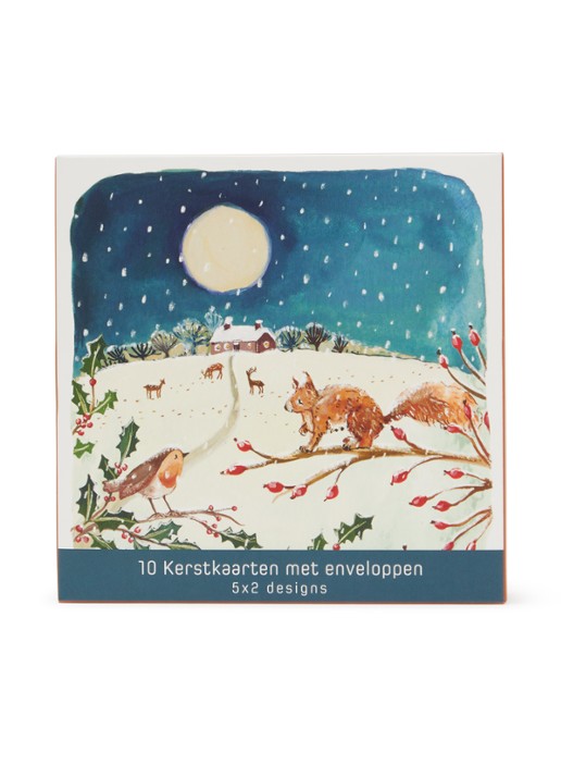 Art Group Goede Doelen kerstkaart - 2 designs - set van 10 inclusief enveloppen