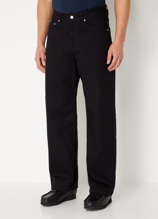 Arte Antwerp Circle Logo tapered fit jeans met gekleurde wassing