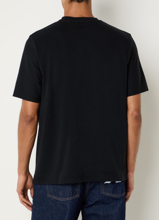 Arte Antwerp Heart T-shirt met logoborduring - achterkant 2 zwart