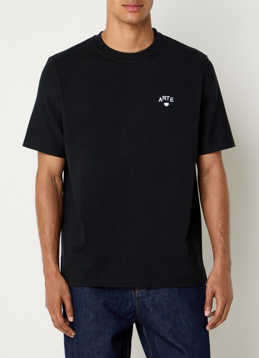 Arte Antwerp Heart T-shirt met logoborduring