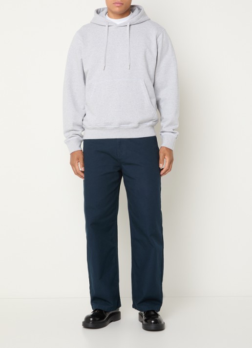 Arte Antwerp Hoodie met backprint  - voorkant 5 grijs