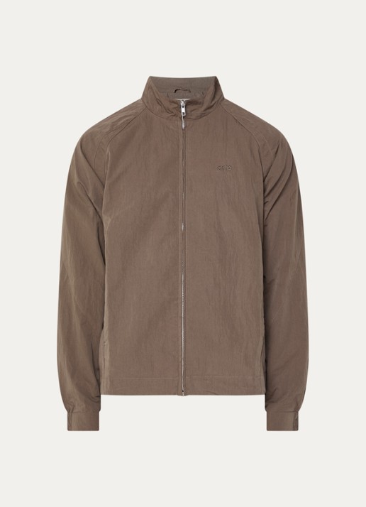 Arte Antwerp Jack met logo en steekzakken - voorkant lichtbruin
