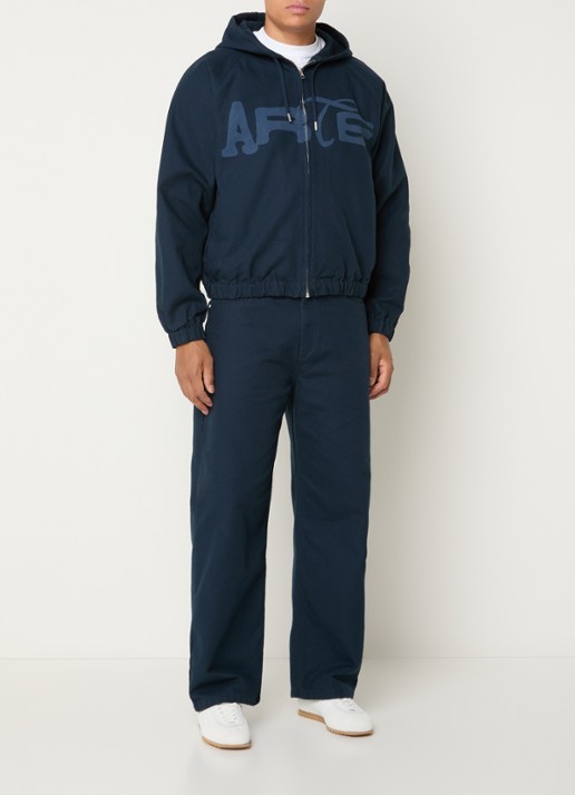 Arte Antwerp Jack met logoprint - voorkant 3 donkerblauw