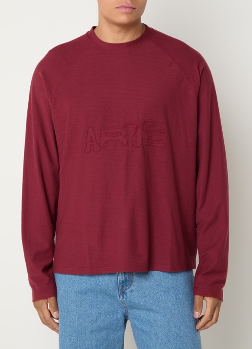 Arte Antwerp Longsleeve met logoborduring