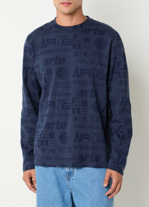 Arte Antwerp Longsleeve met logoprint