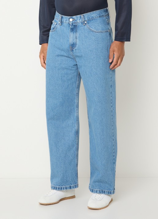 Arte Antwerp Loose fit jeans met lichte wassing