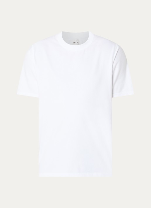 Arte Antwerp Presents T-shirt met backprint - voorkant 2 wit