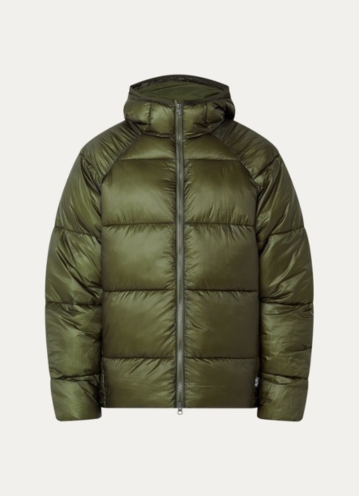 Arte Antwerp Puffer jack met steekzakken met glanzende finish