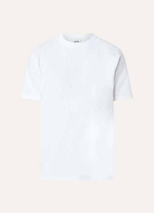 Arte Antwerp Reversible T-shirt met logo - voorkant 2 wit