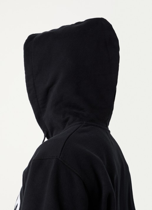 Arte Antwerp Sweatvest met capuchon en steekzakken - detail 5 zwart