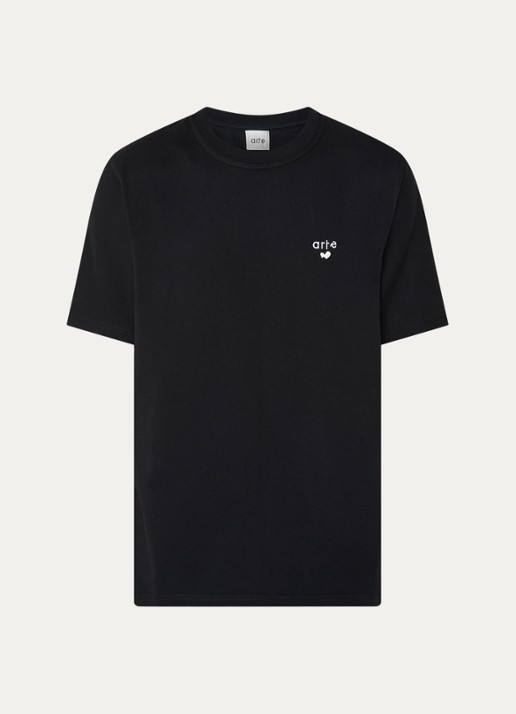 Arte Antwerp T-shirt met logoborduring