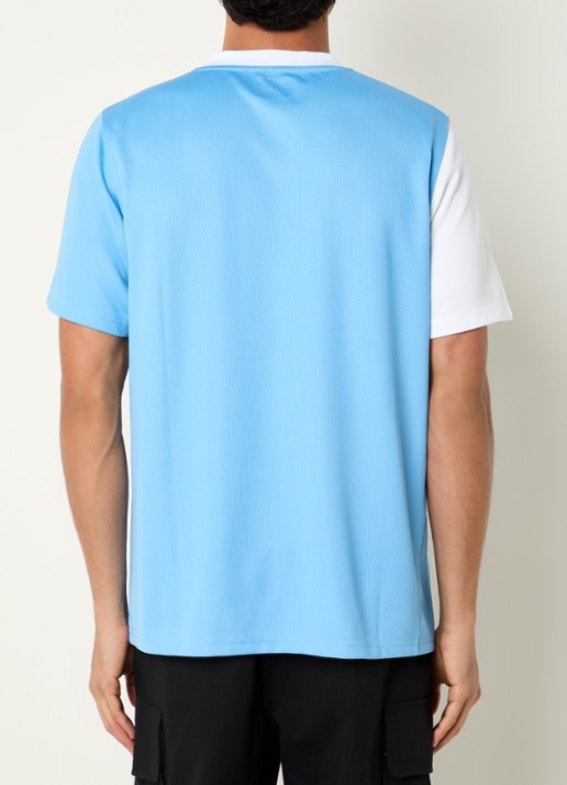 Arte Antwerp T-shirt met logoprint - achterkant 3 blauwgrijs