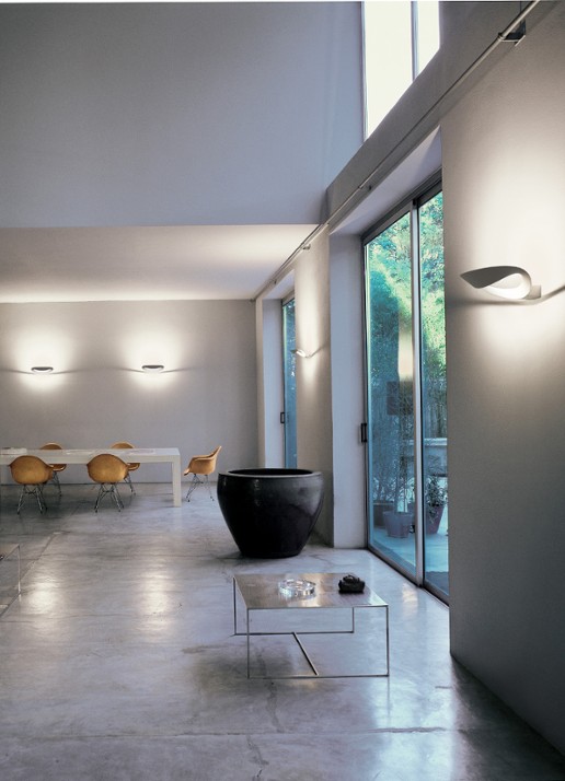 Artemide Mesmeri wandlamp - voorkant 2 wit