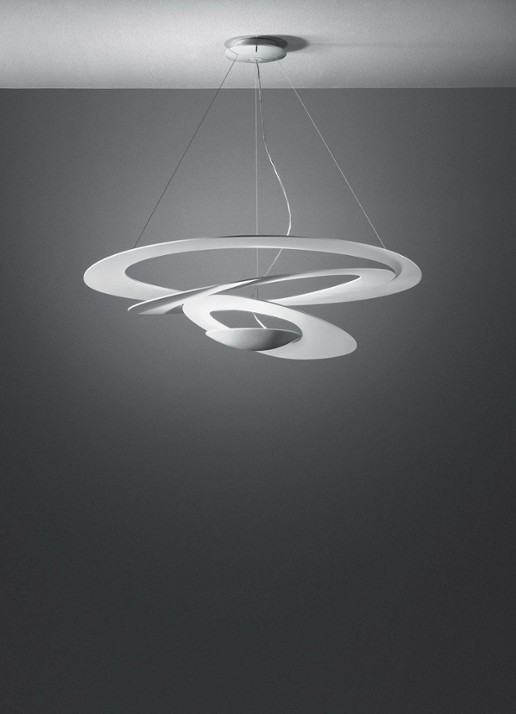 Artemide Pirce mini hanglamp - detail gebroken wit