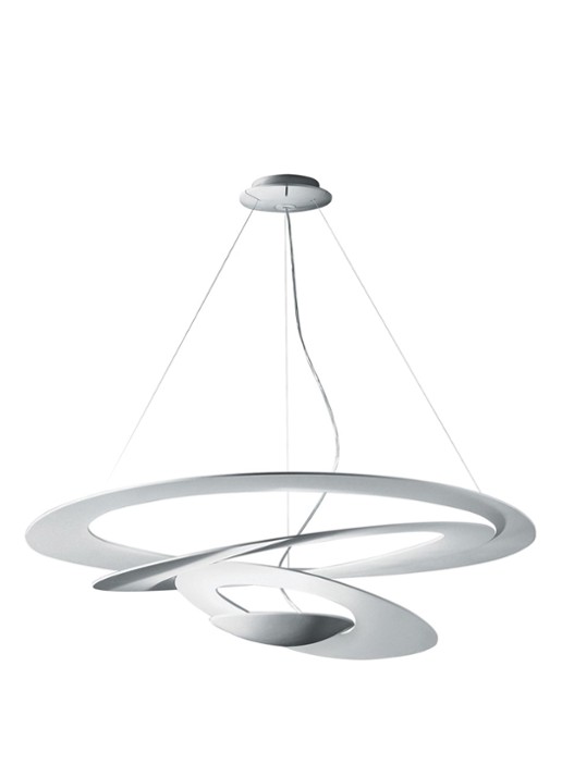 Artemide Pirce Sospensione hanglamp LED 28 x 94 x Ø97 cm - voorkant wit