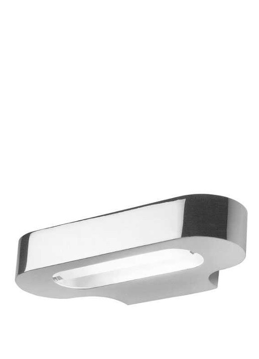 Artemide Talo Parete wandlamp LED 3000K - zacht wit - voorkant chroom