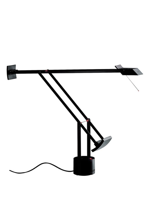 Artemide Tizio bureaulamp retrofit - voorkant 6 zwart