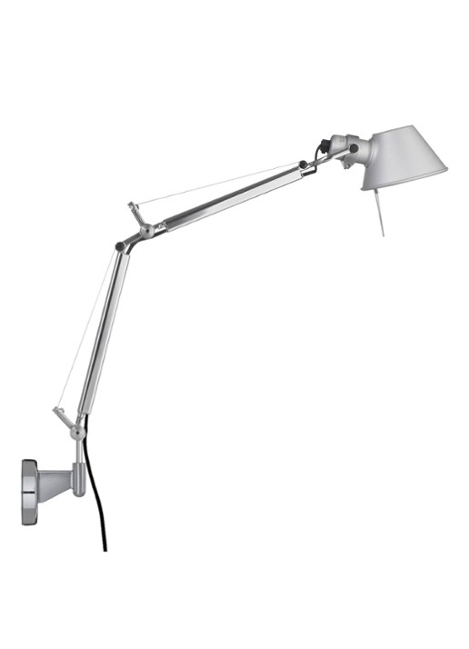 Artemide Tolomeo Mini Parete wandlamp LED - voorkant metaal