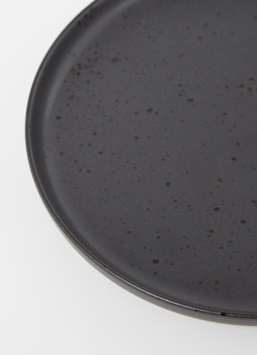 ASA Coppa Kuro ontbijtbord 15 cm - detail zwart