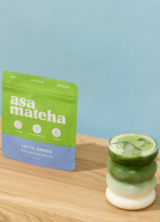 ASA Matcha Matcha Latte Shizuoka 30 gram - voorkant 5 undefined