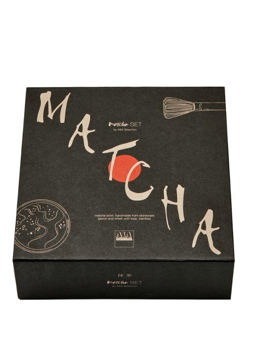ASA Matcha serviesset in geschenkdoos 3-delig - achterkant 3 wit