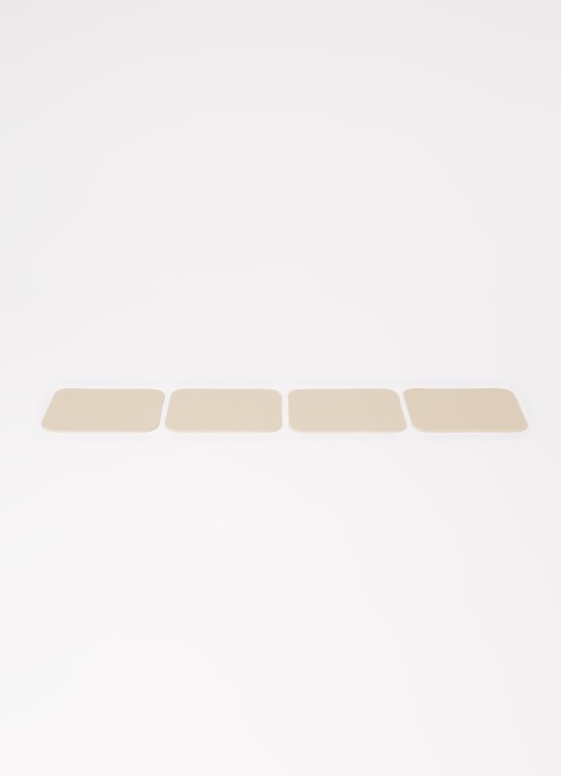 ASA Onderzetter set van 4  - voorkant 2 beige