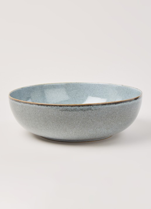 ASA Saisons saladeschaal 29,5 cm - voorkant 2 denim