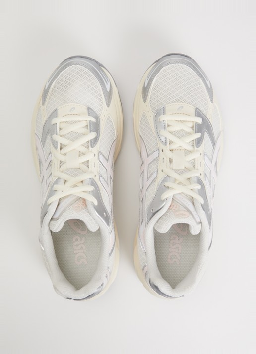 ASICS Gel-1130 sneaker met mesh details - detail 3 ivoor