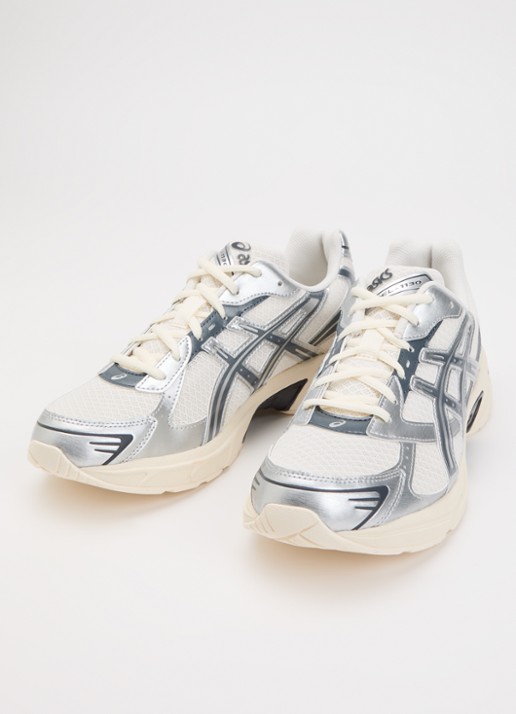 ASICS Gel-1130 sneaker met mesh details - detail 2 gebroken wit