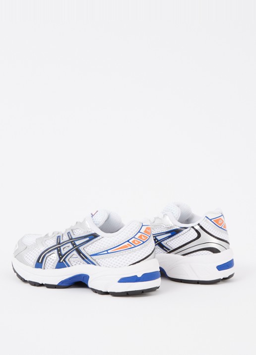 ASICS Gel-1130 sneaker met mesh details - achterkant beige